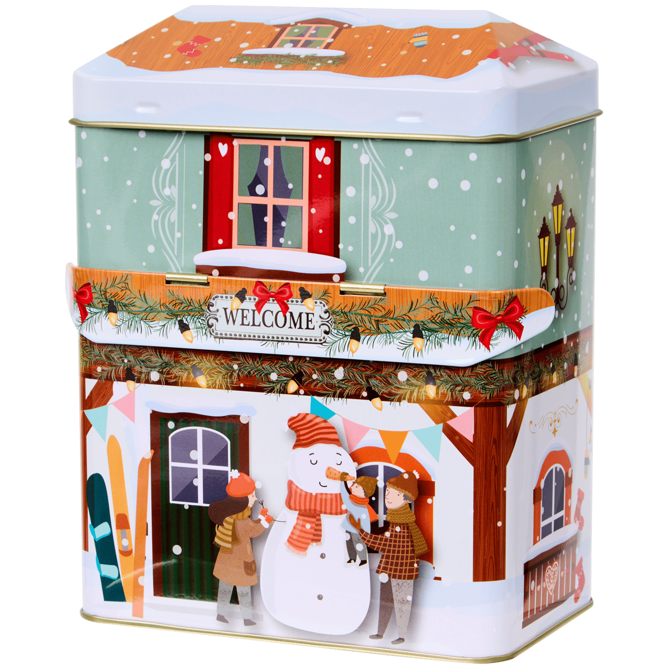 Boîte de conservation de Noël