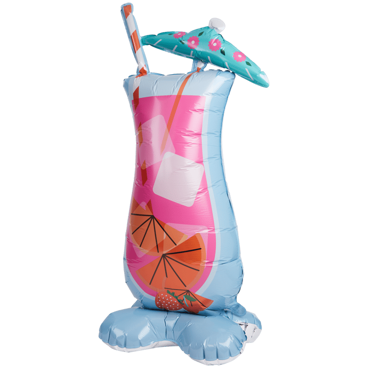 Ballon mylar tropical XXL Avec