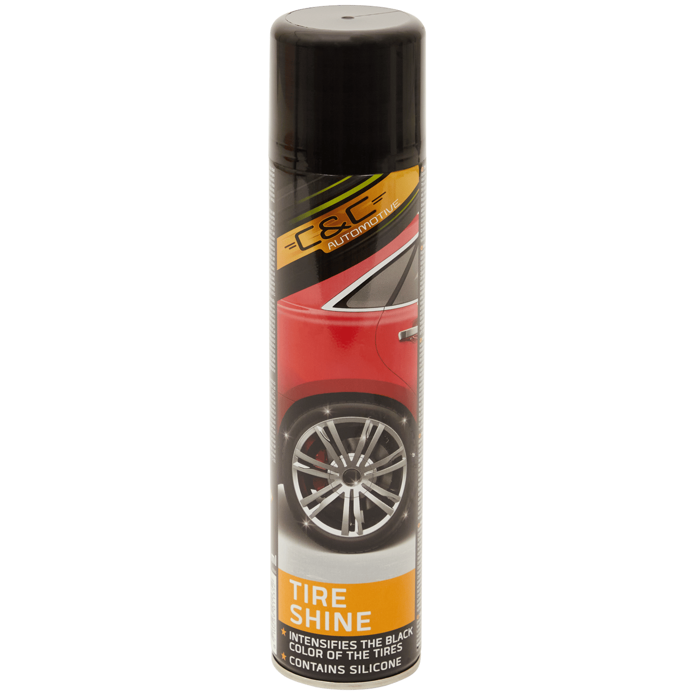 Spray de brilho para pneus C&C