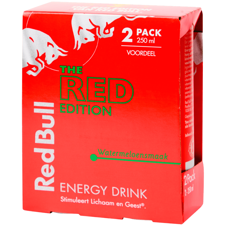 Red Bull energydrink Watermeloen