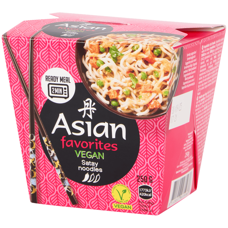 Fideos instantáneos Asian Favorites