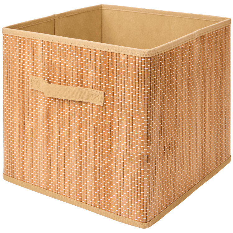 Panier de rangement en bambou