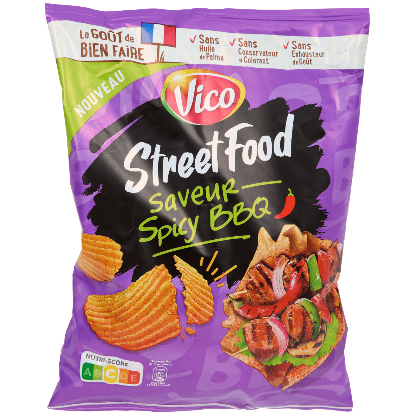 Chips Vico Street Food Spicy BBQ