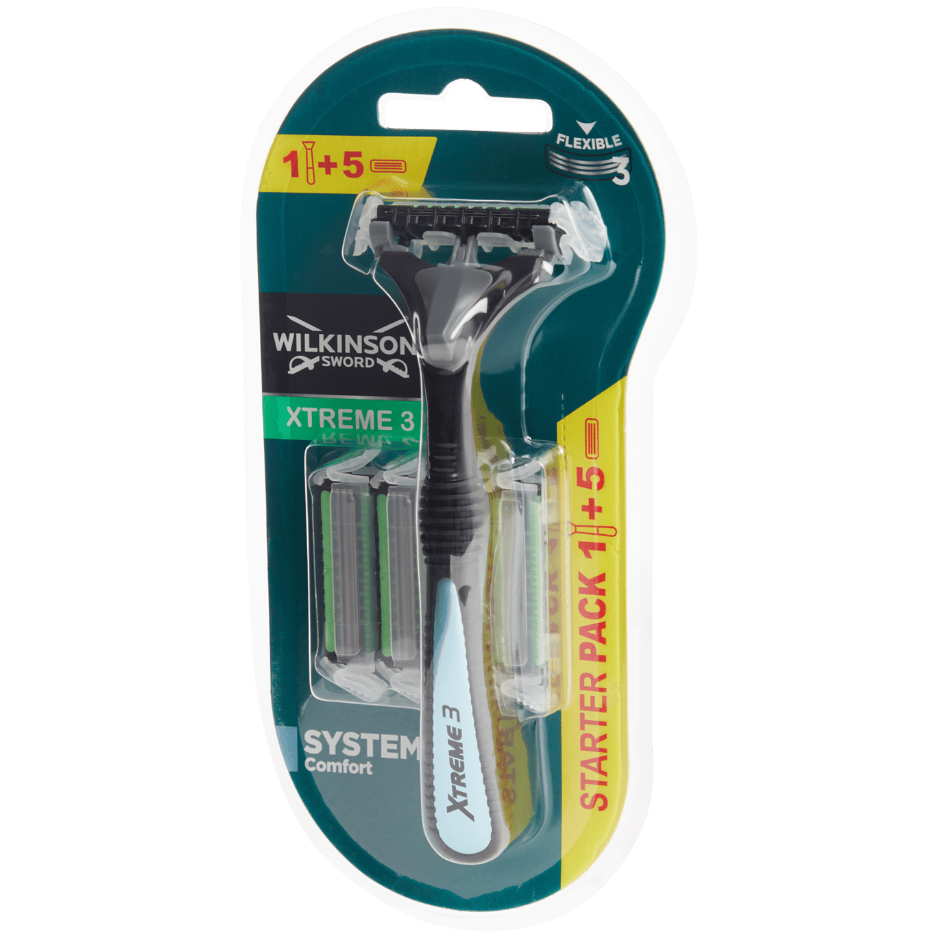 Kit de inicio cuchilla de afeitar Wilkinson Sword Extreme 3