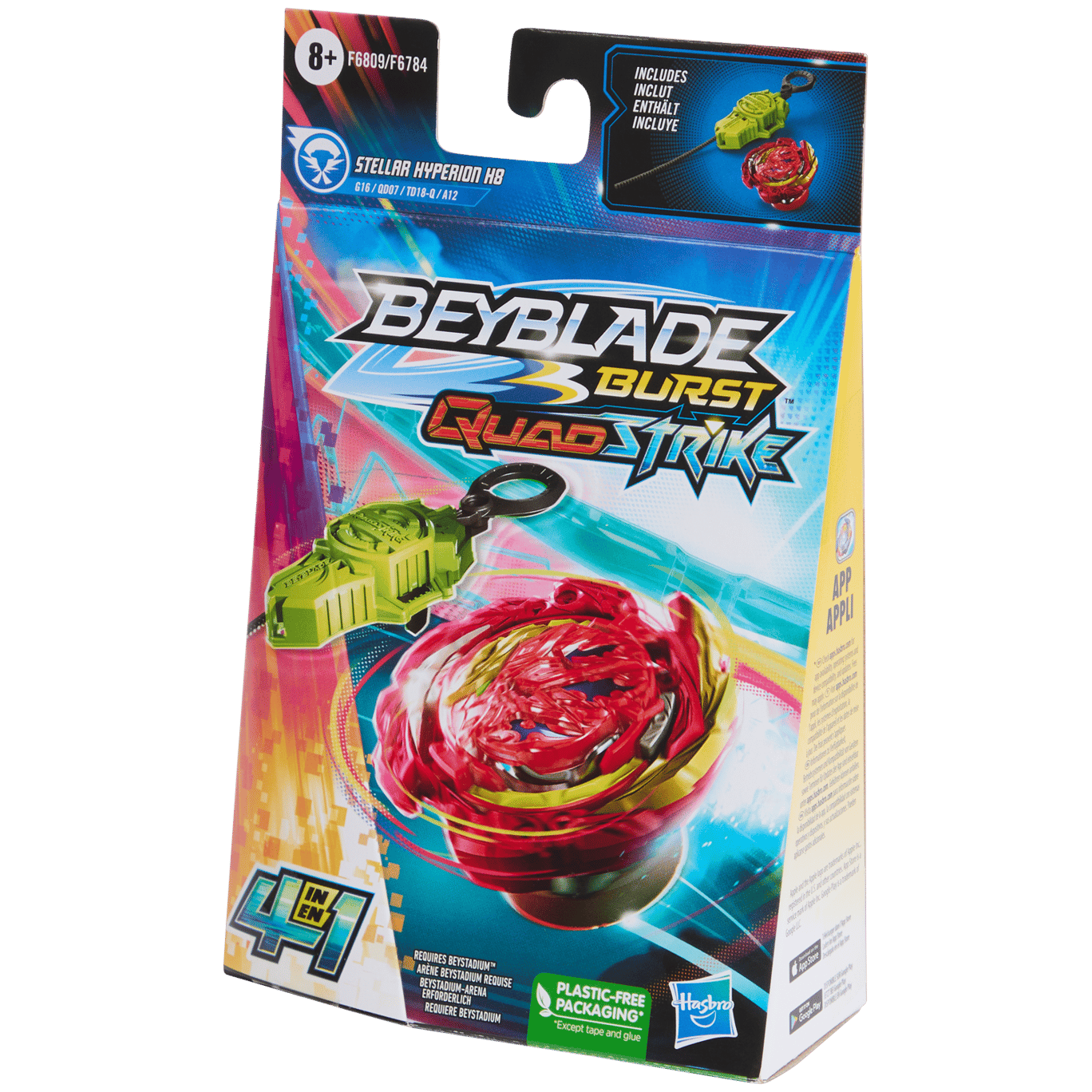 Peonza Hasbro Beyblade Burst Quad Strike