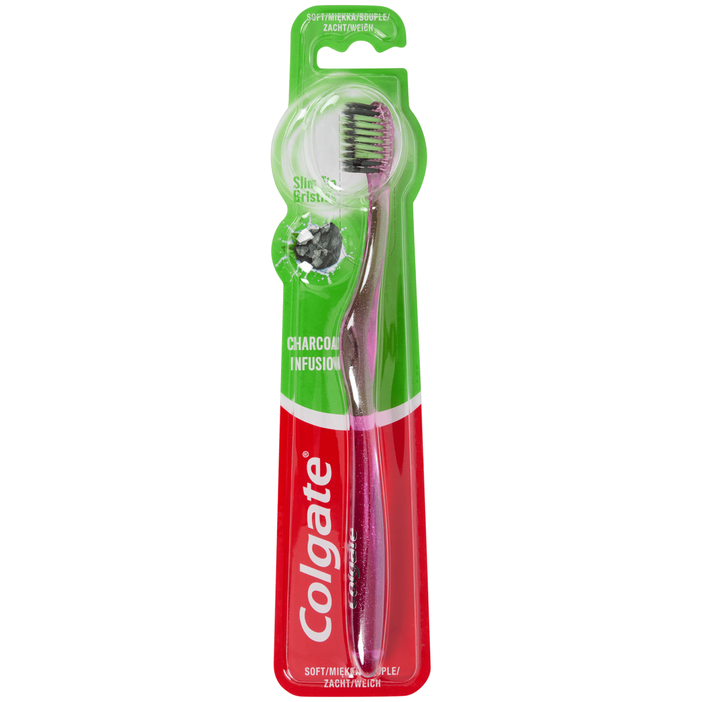 Szczoteczka do zębów Colgate Charcoal Infusion