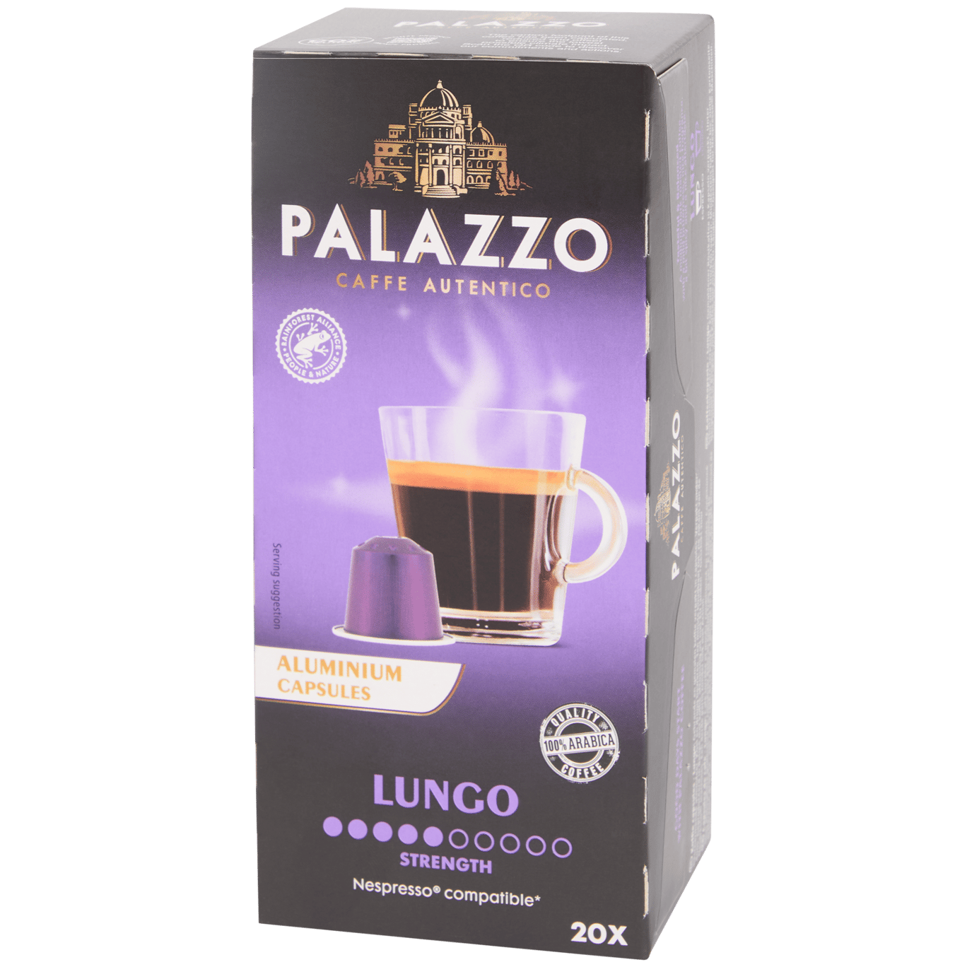 Palazzo koffiecups Lungo