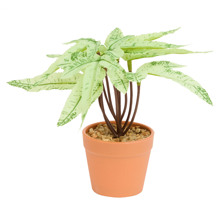 Plante artificielle en pot