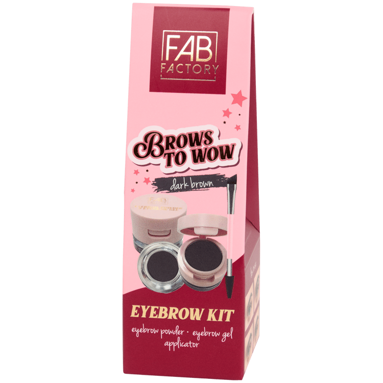 Kit maquillage sourcils FAB Factory