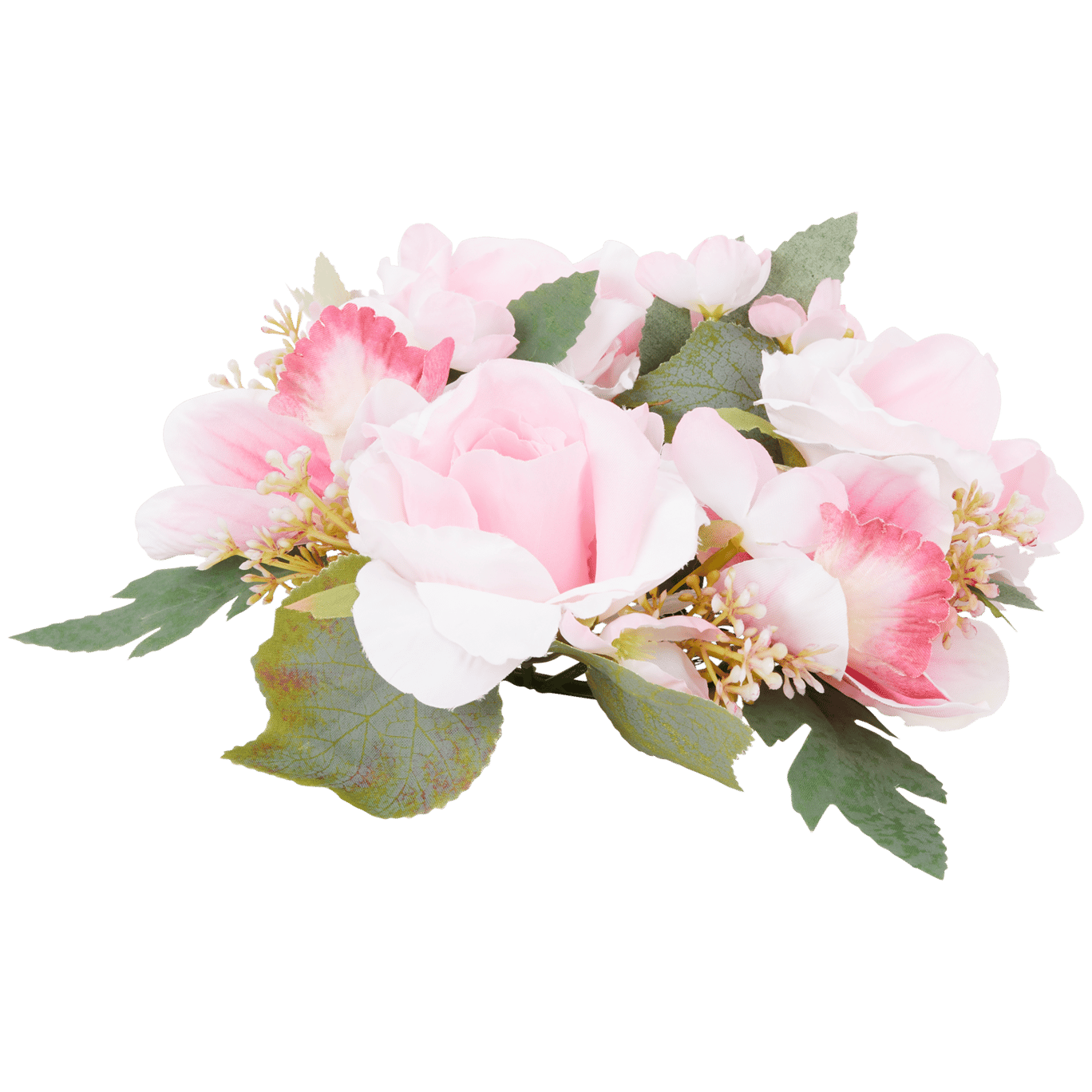 Coroa de rosas artificial