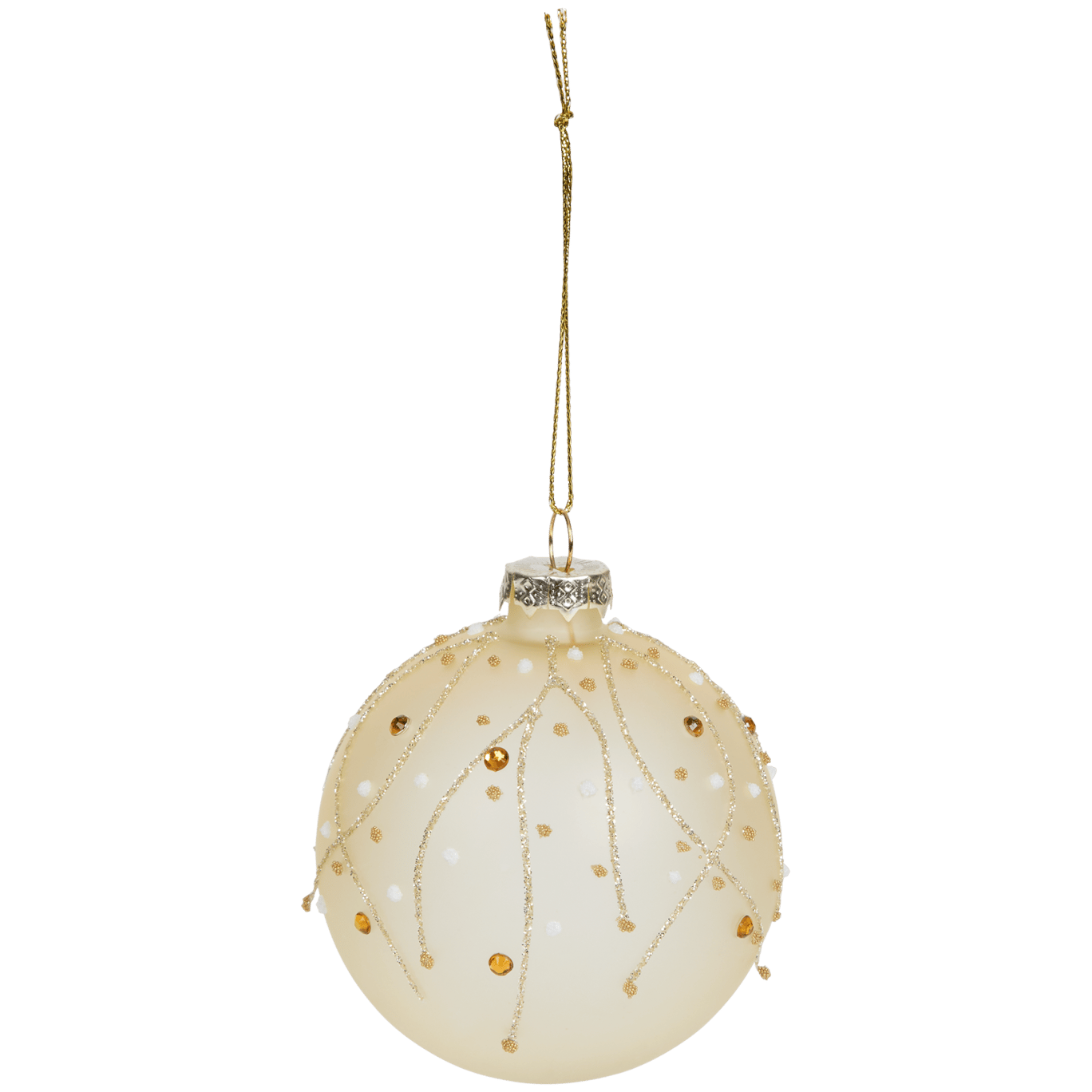 Boule de Noël en verre Suzan