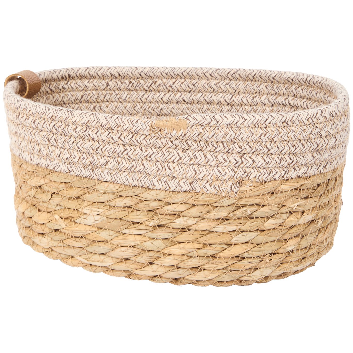 Panier en corde de coton