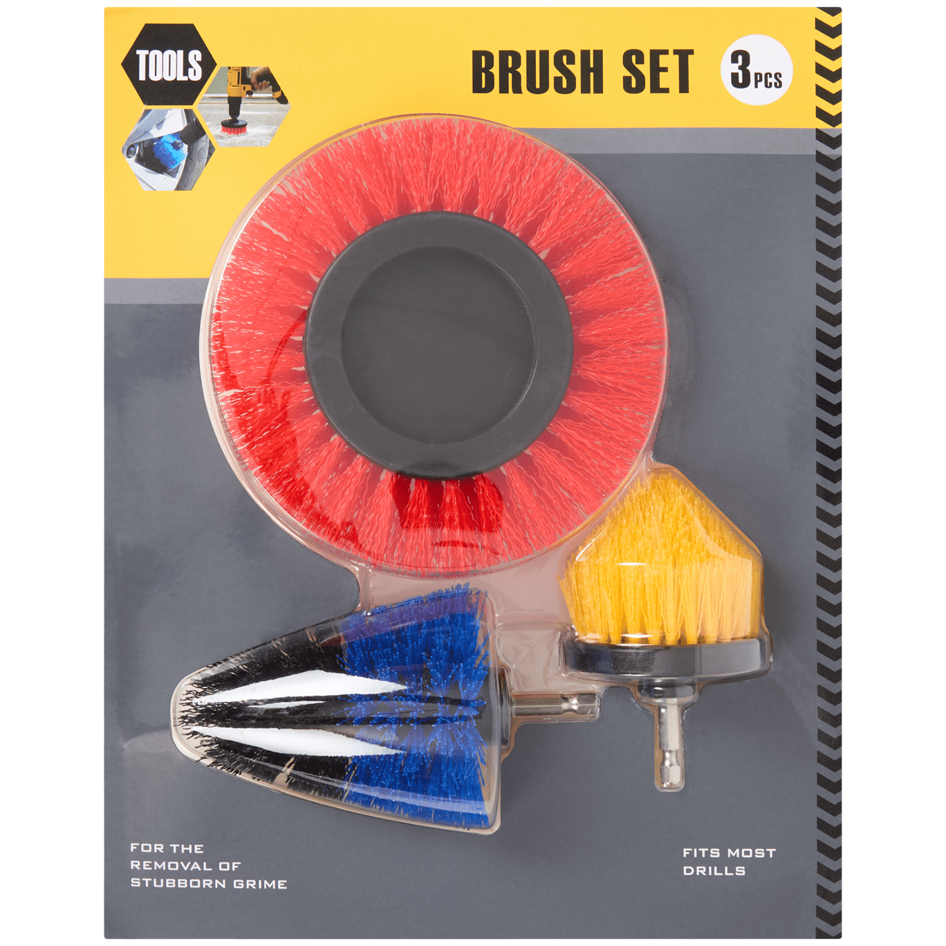 Brosses de nettoyage pour perceuse