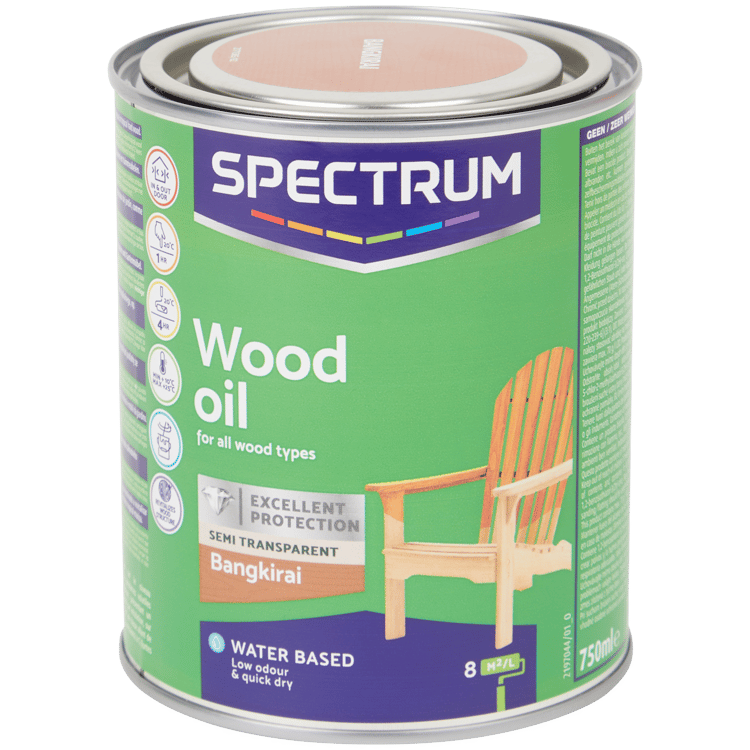 Univerzálny olej na drevo Spectrum Bangkirai