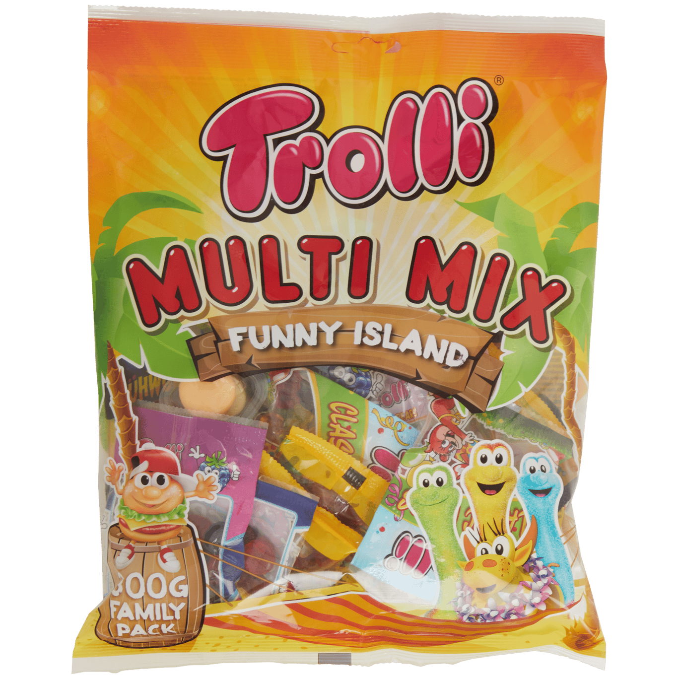 Bonbon Trolli Multi Mix Funny Island