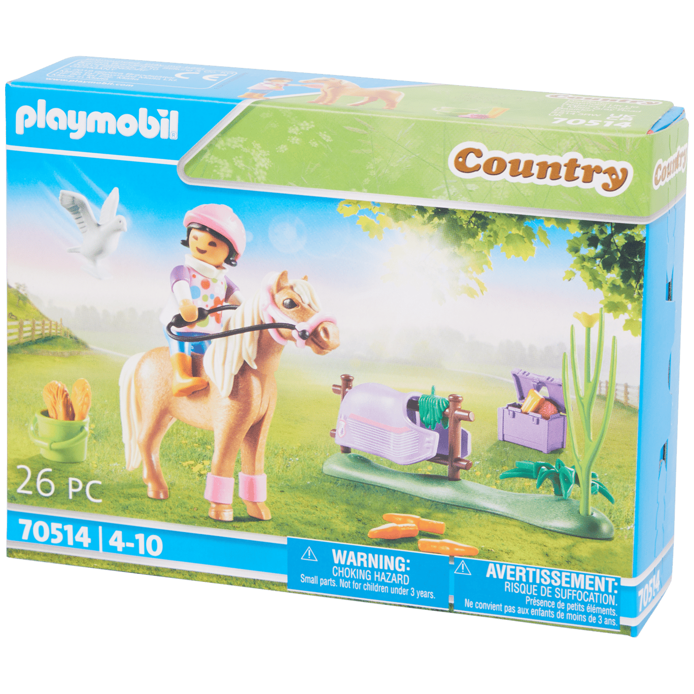 Poni con muñeco Playmobil Country
