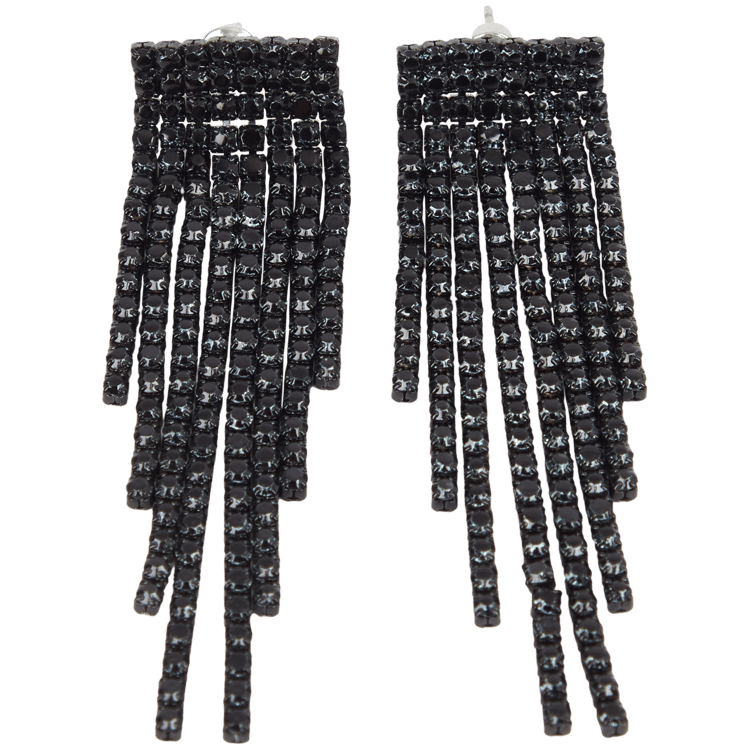 Boucles d'oreilles avec strass