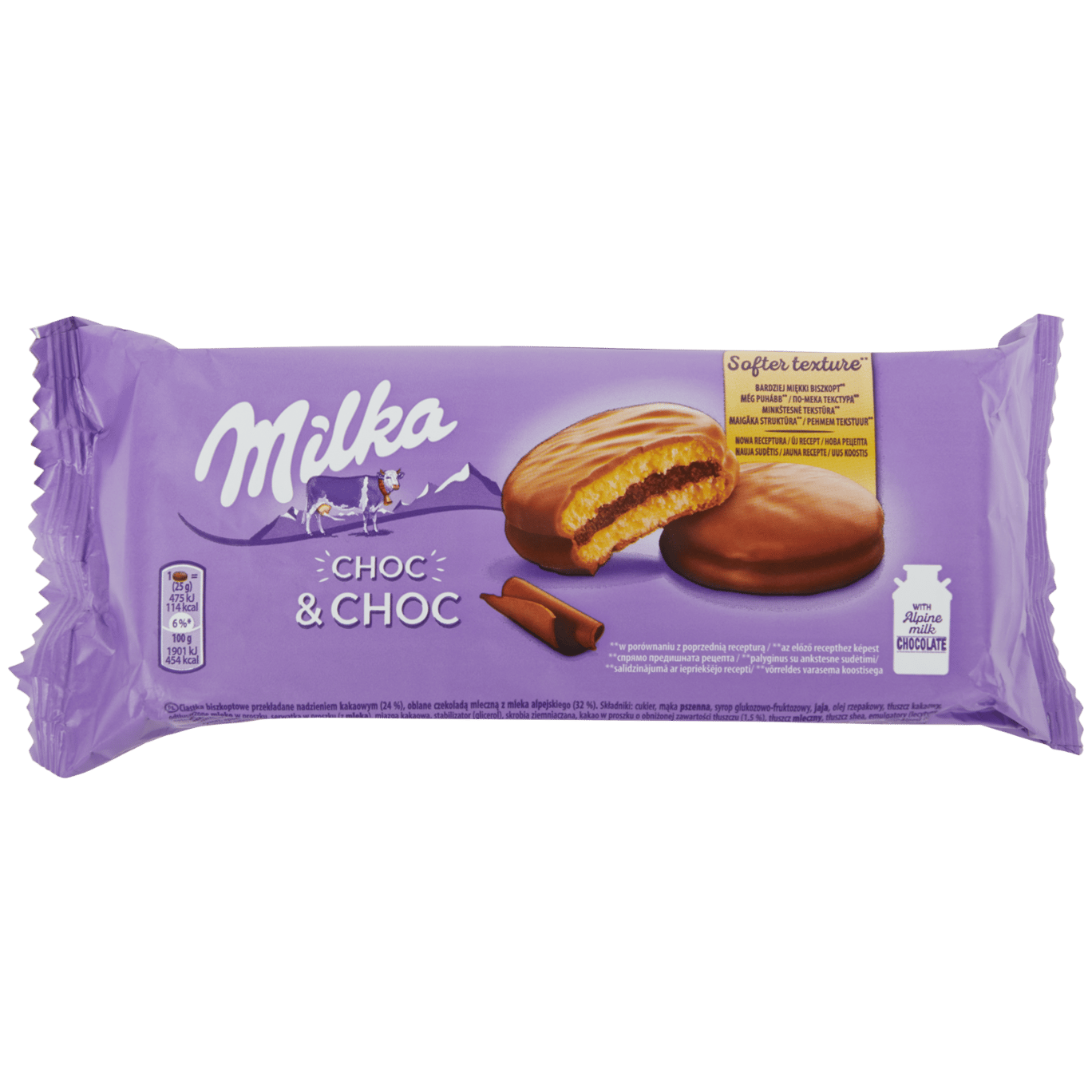 Biscotti Milka Choc & Choc