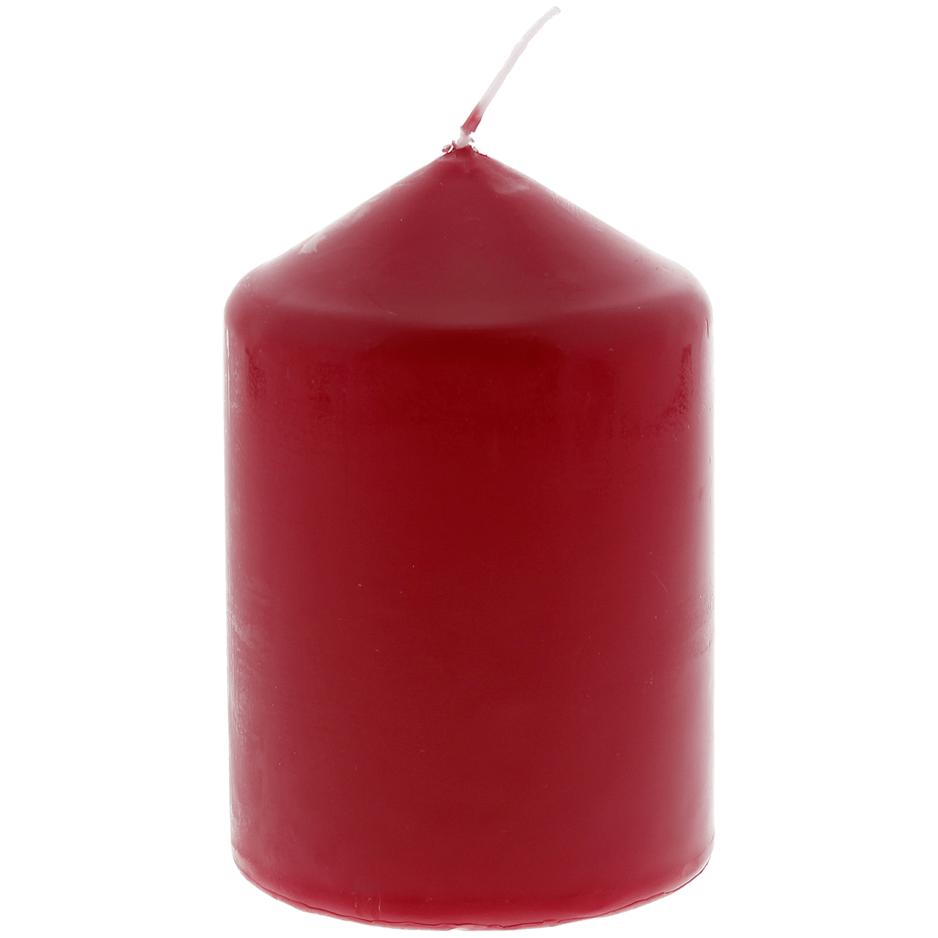 Bougie cylindrique Rouge