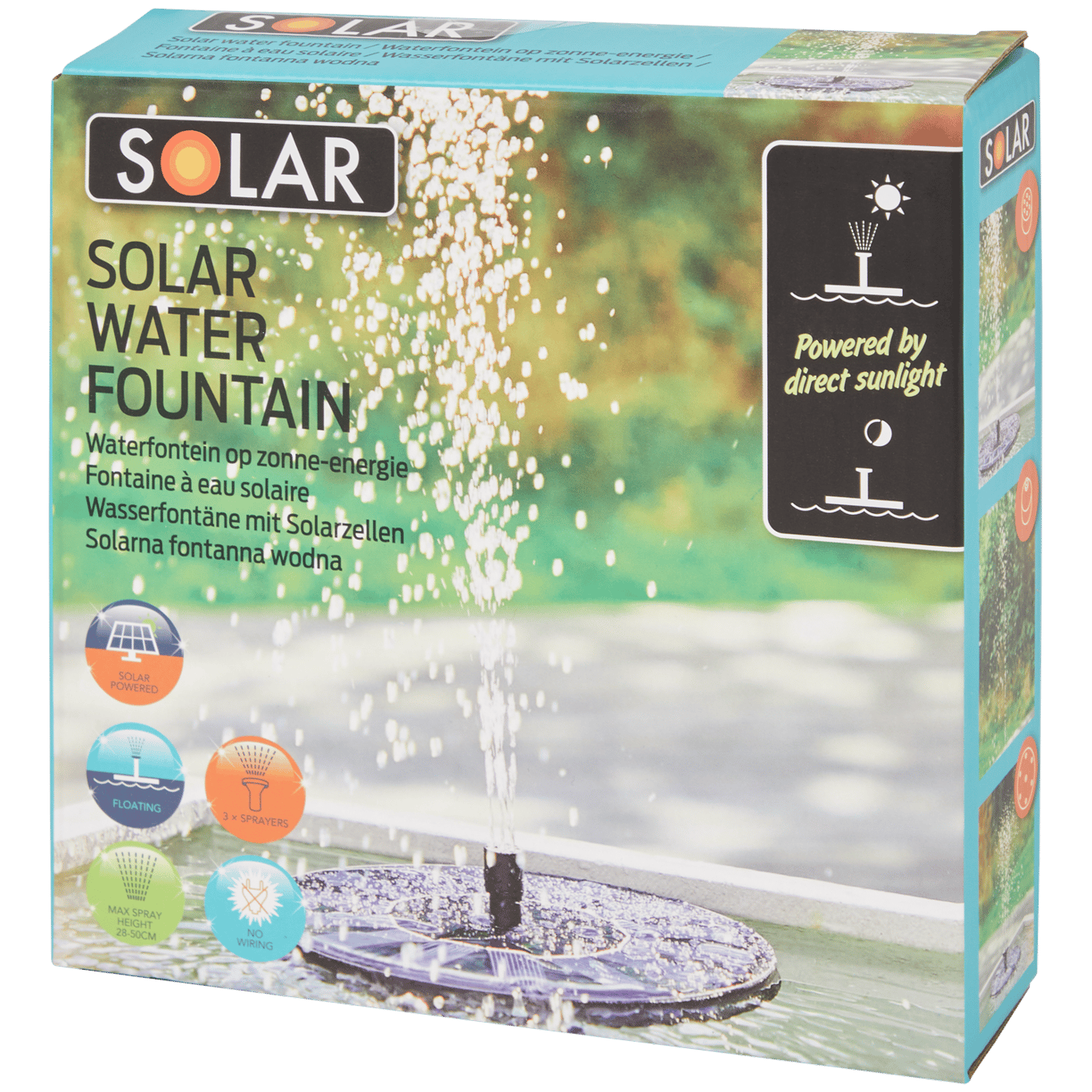 Fontaine à eau solaire Solar