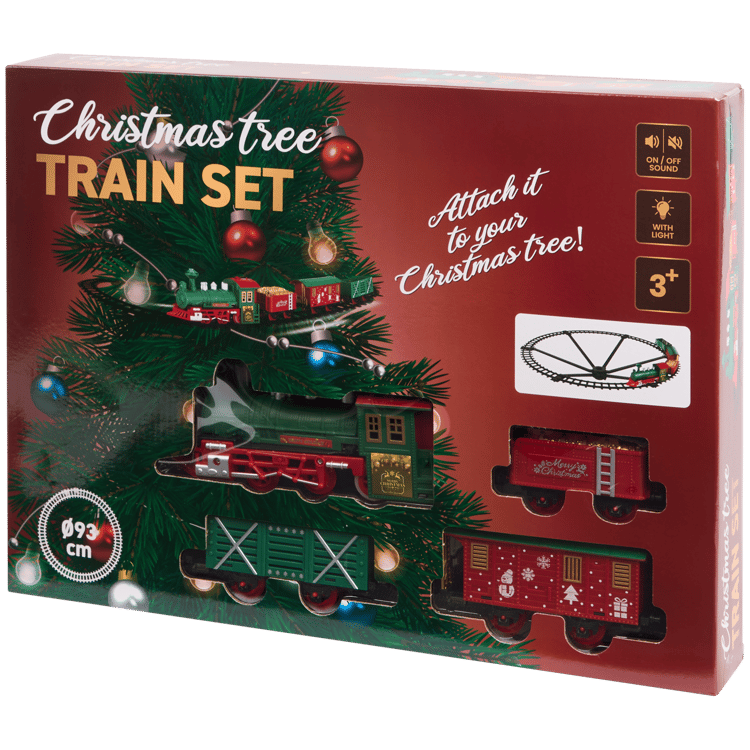 Juego de tren de Navidad