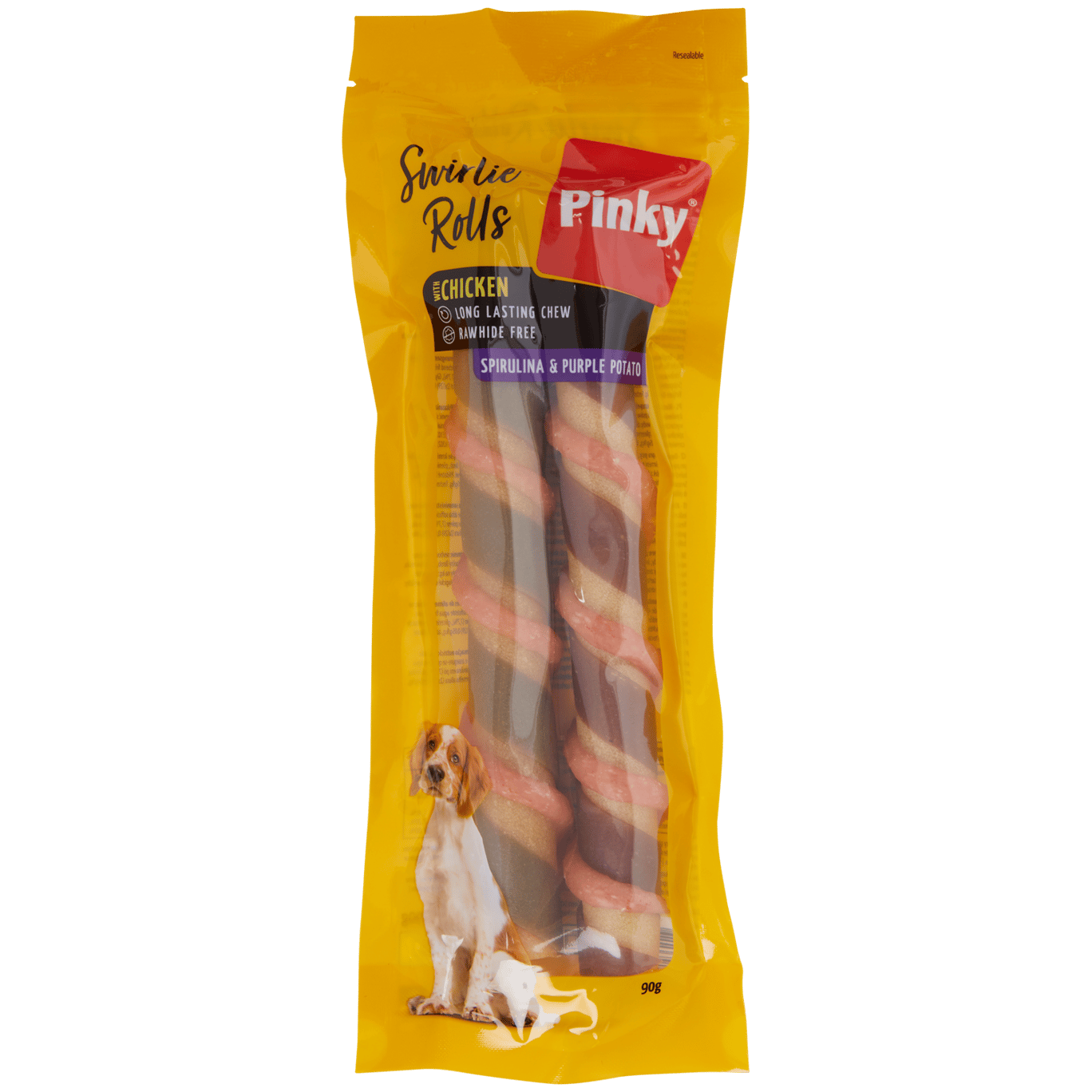 Pinky hondensnacks