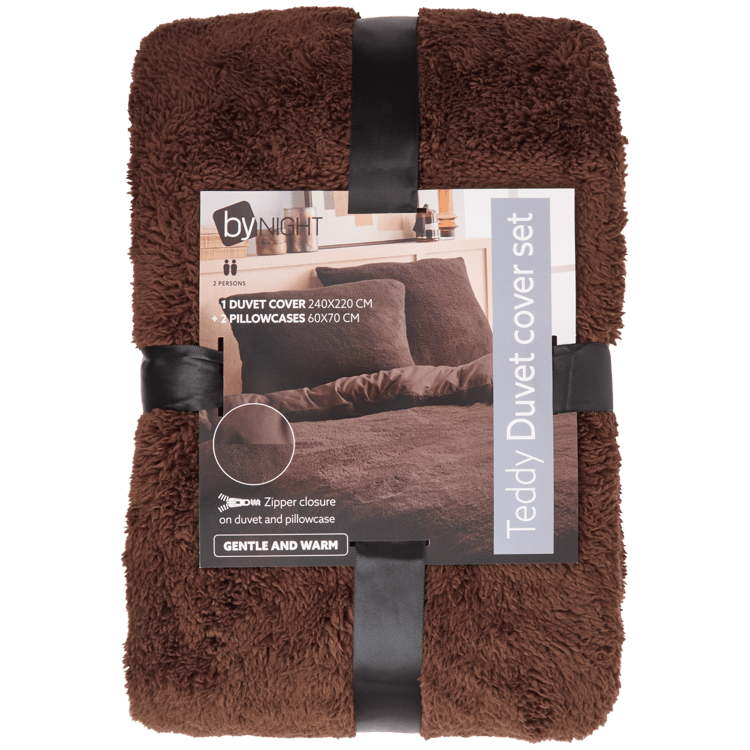 Housse de couette en peluche