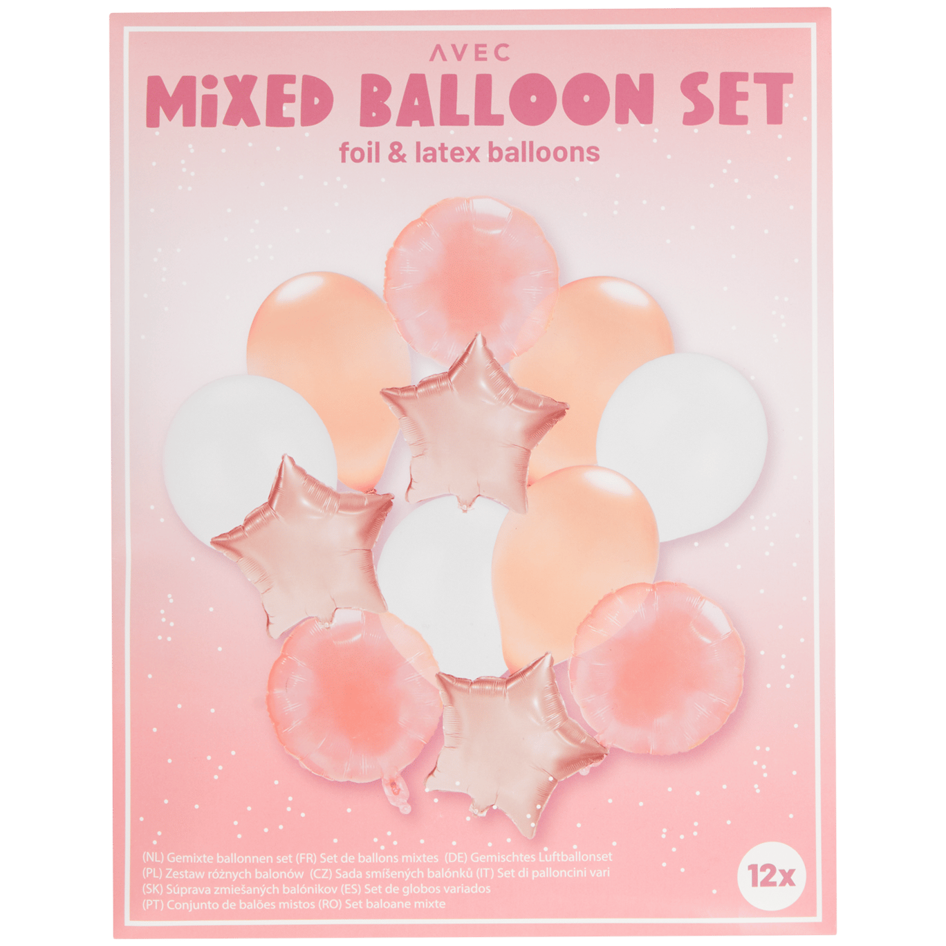 Ensemble de ballons Avec