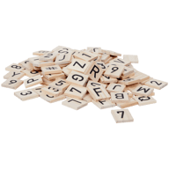 Lettres et chiffres en bois pour loisirs créatifs