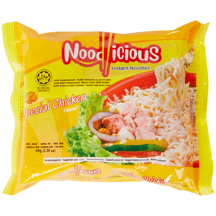 Noodles istantanei Noodlicious al pollo