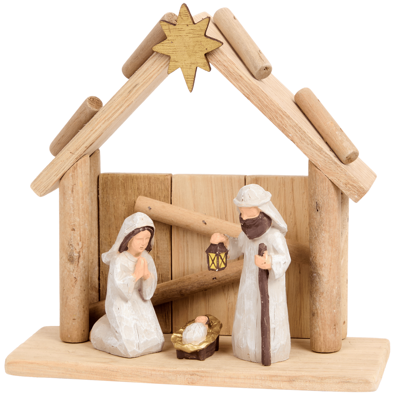 Presepe in legno Absolu Chic