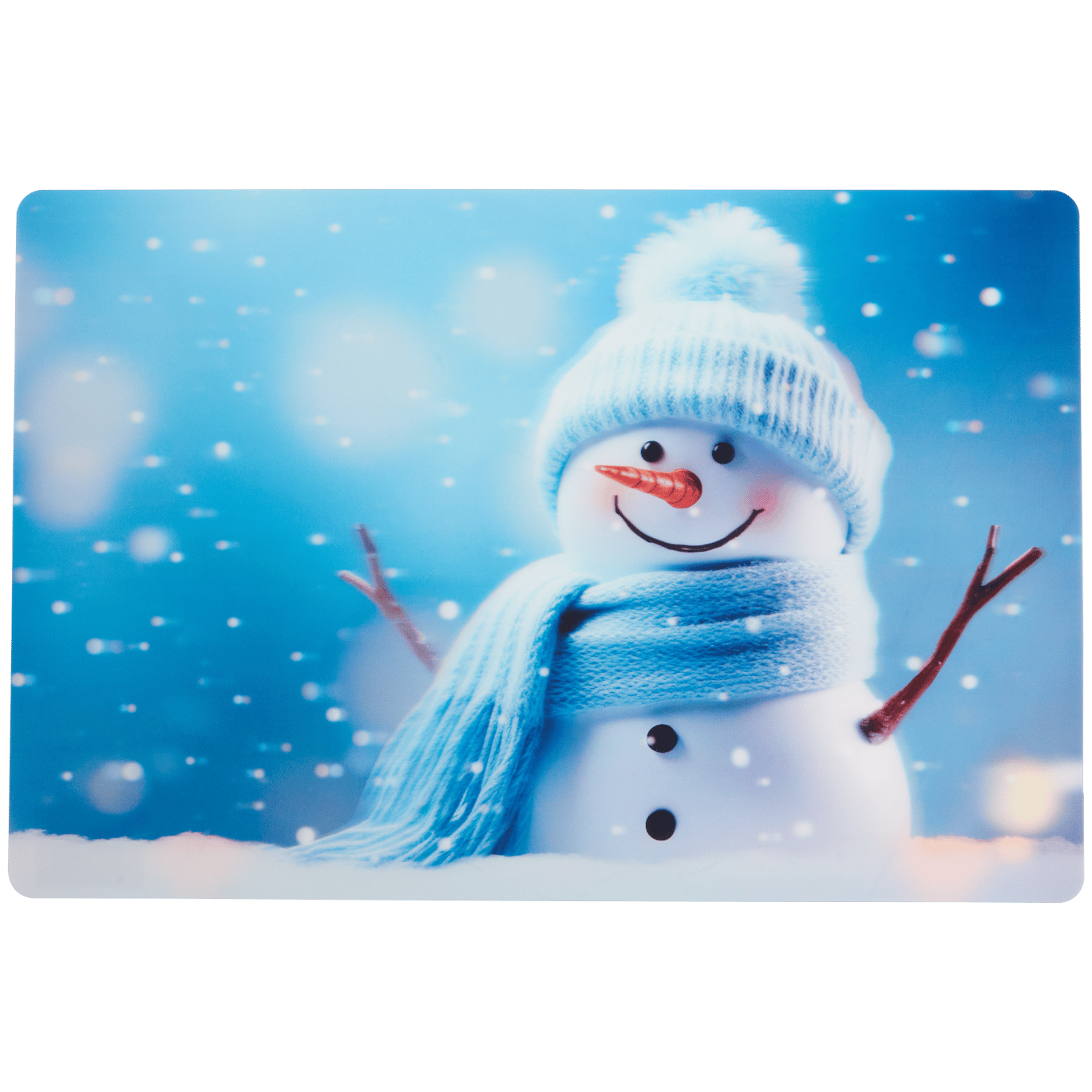 Holografische placemat Kerst