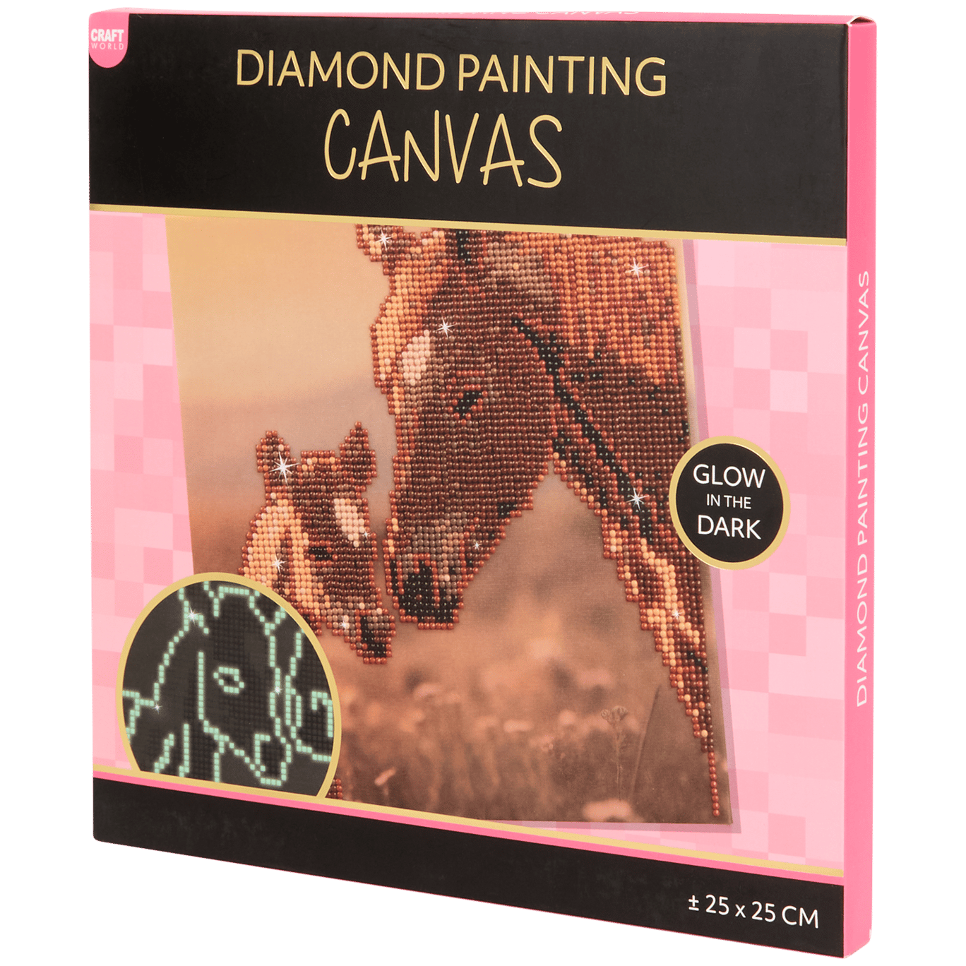 Diamond Painting que brilha no escuro