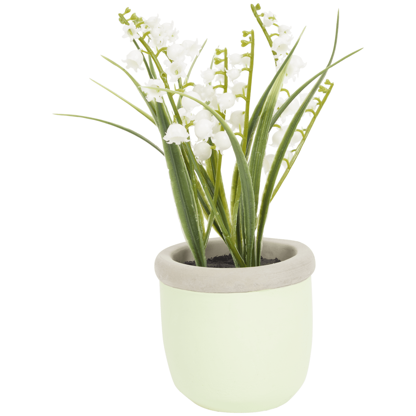 Fleurs d’été artificielles en pot