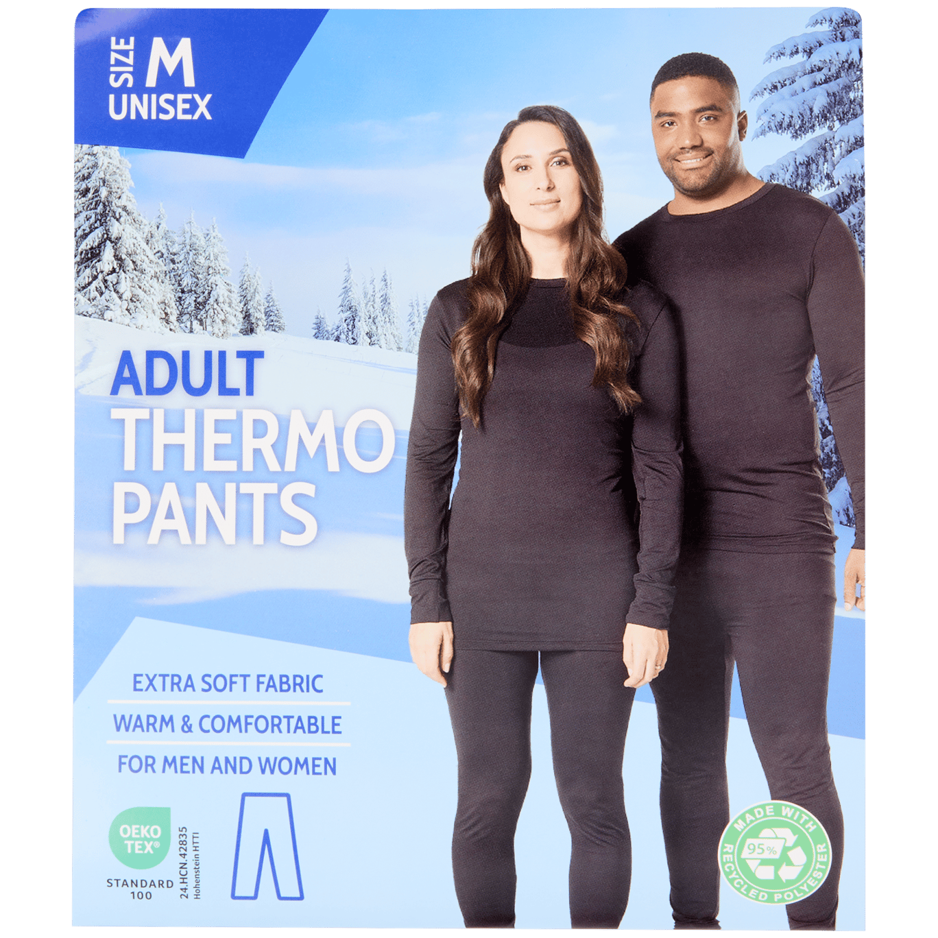 Unisex thermobroek