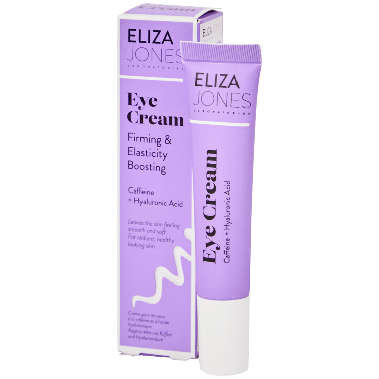 Crema contorno de ojos Eliza Jones Cafeína y ácido hialurónico