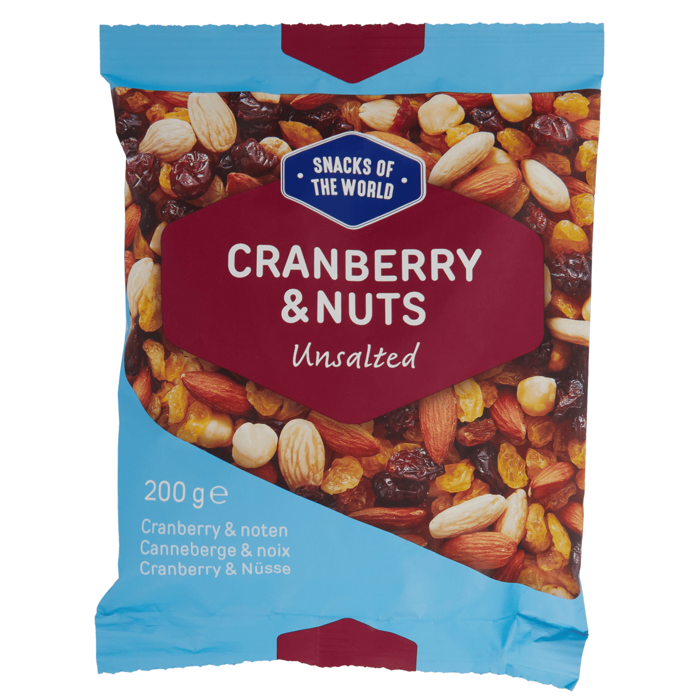 Brusinky a ořechy Snacks of the World