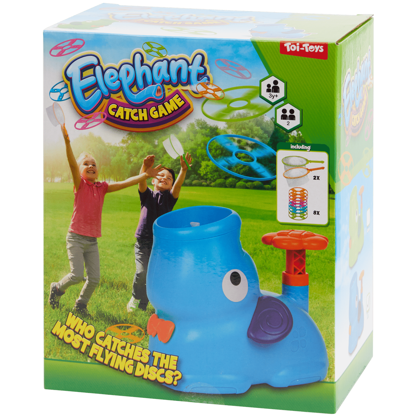 Jogo de elefante apanhador