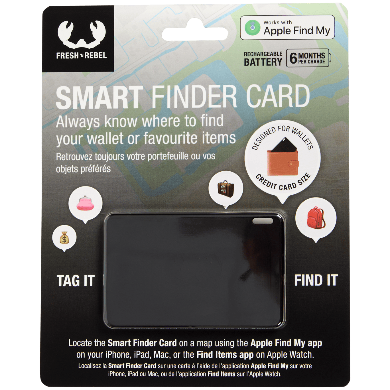 Tarjeta Smart Finder Fresh ’n Rebel