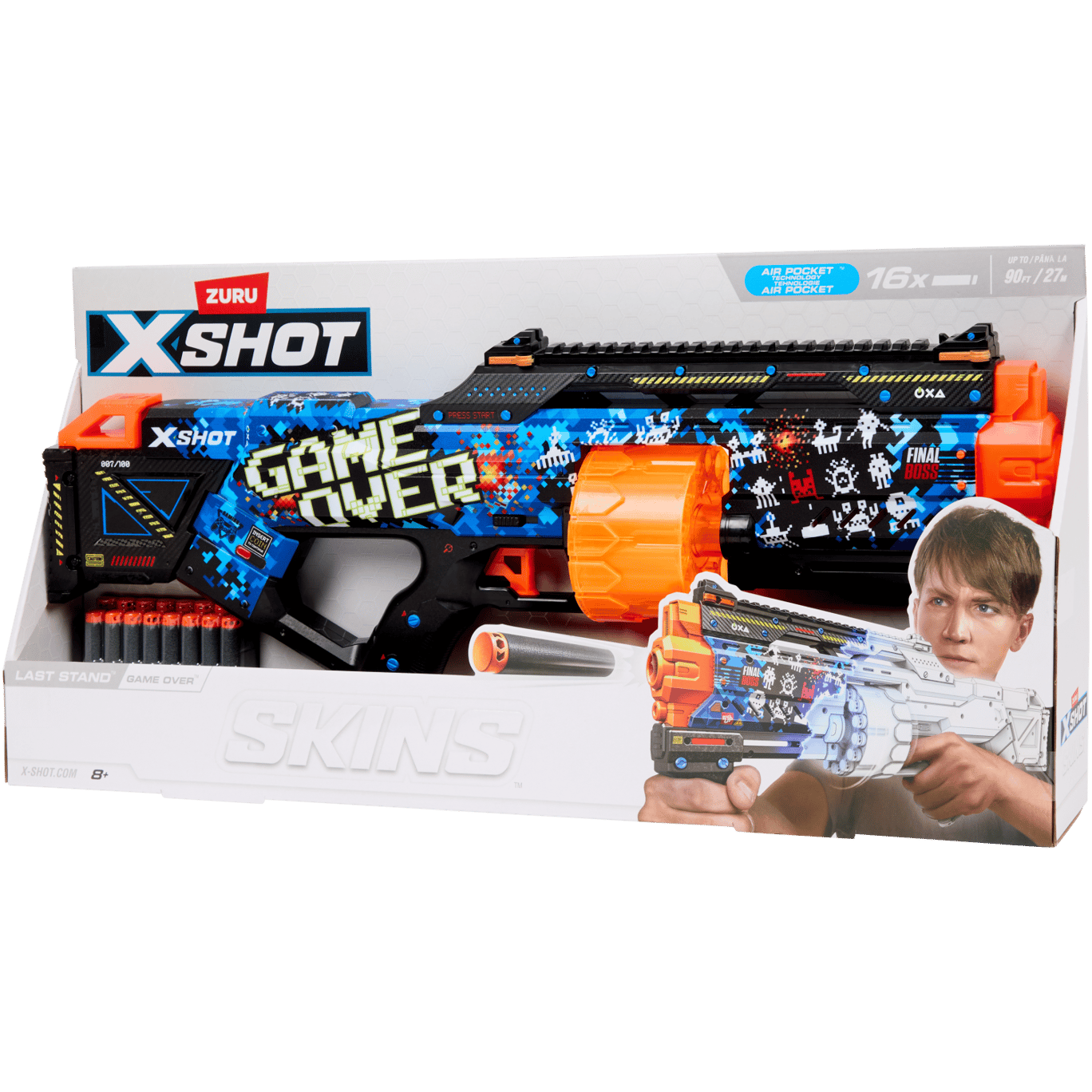 Space Gun - Pistolet Lance Fléchette - Le Pistolet Atomic (Type Tudor Rose Space