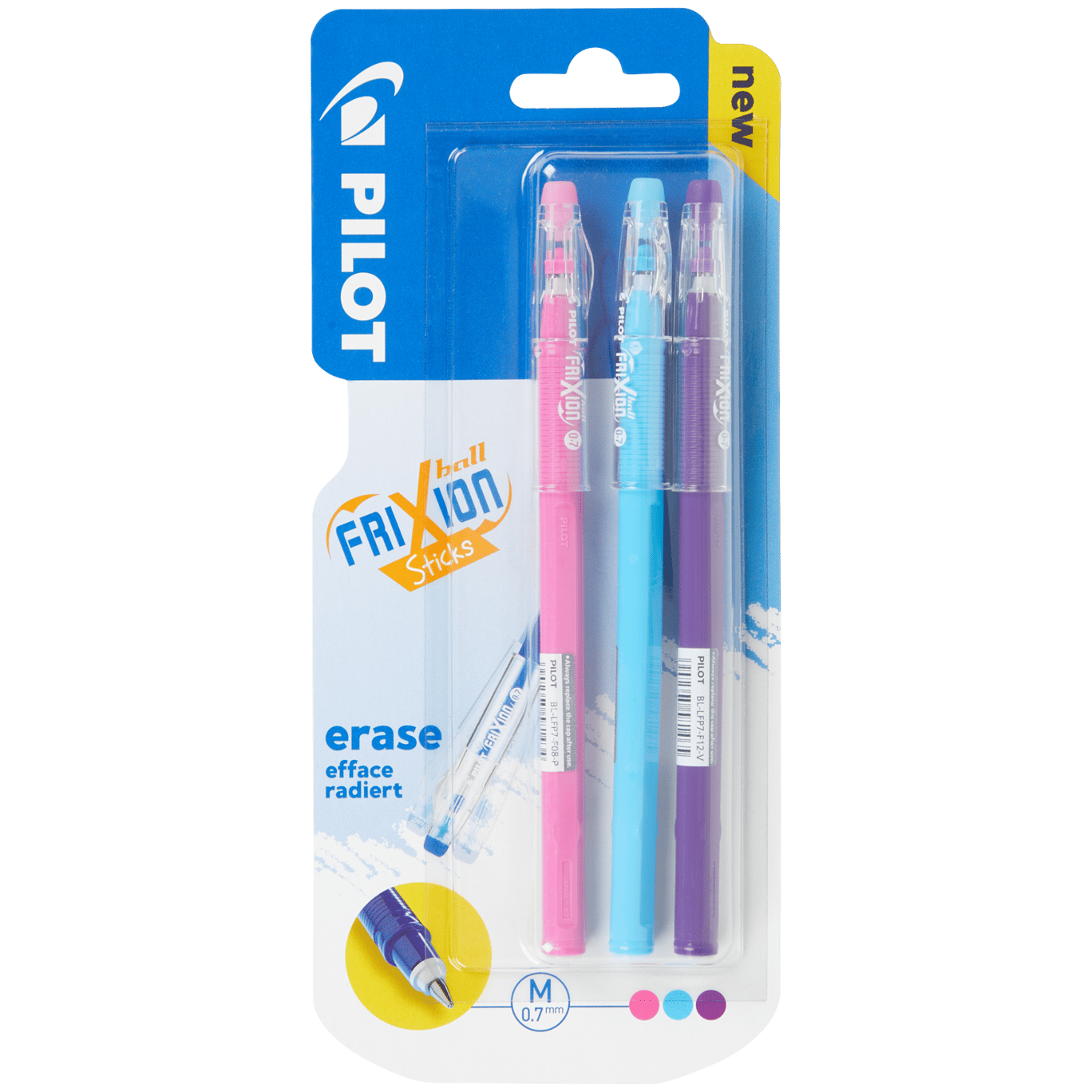 Stylos effaçables Pilot FriXion Ball