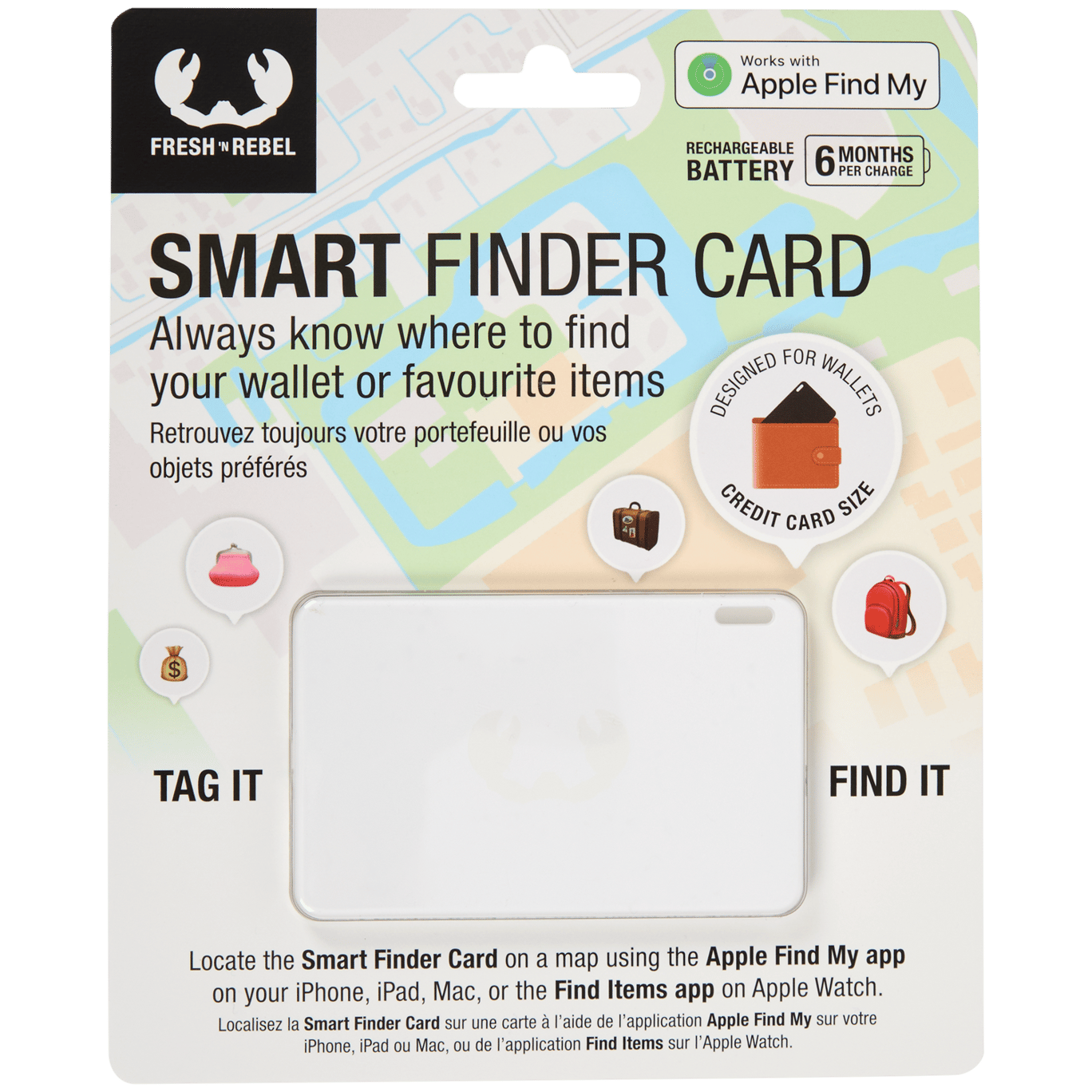 Tarjeta Smart Finder Fresh ’n Rebel