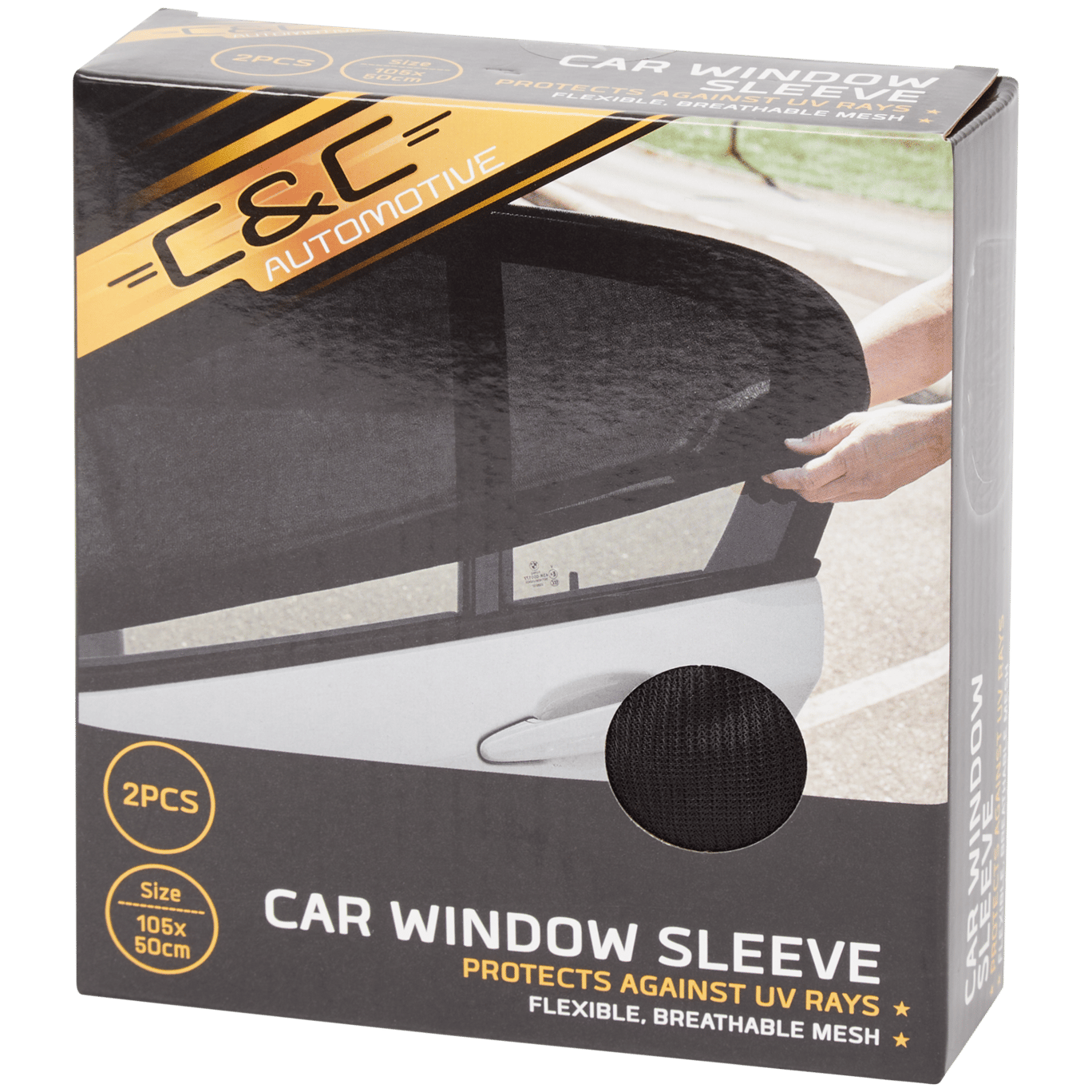 C&C Autofenster-Sonnenschutz zum Überziehen