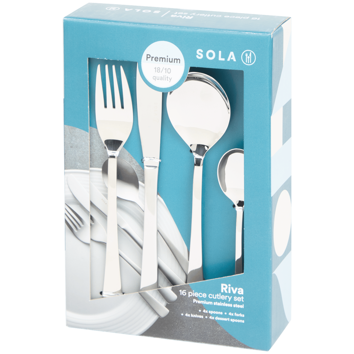 Sola Edles Besteck-Set Riva