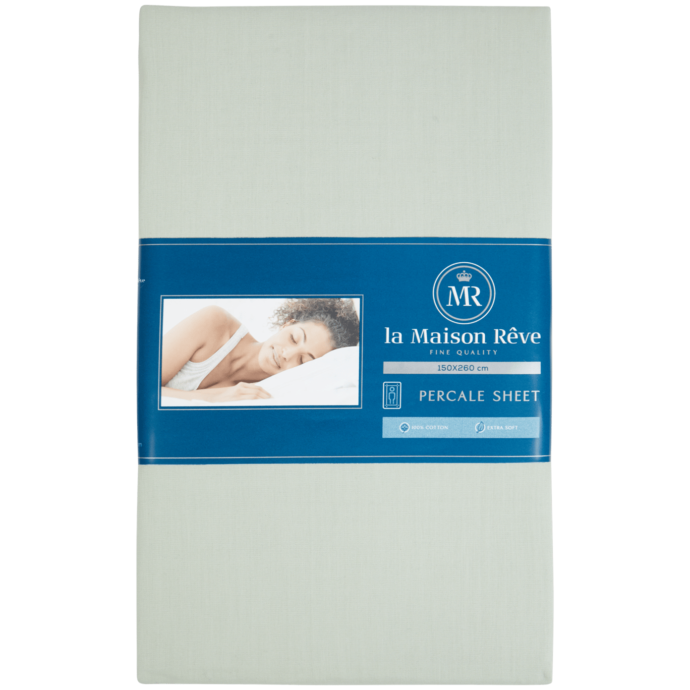 Drap en percale de coton La Maison Rêve