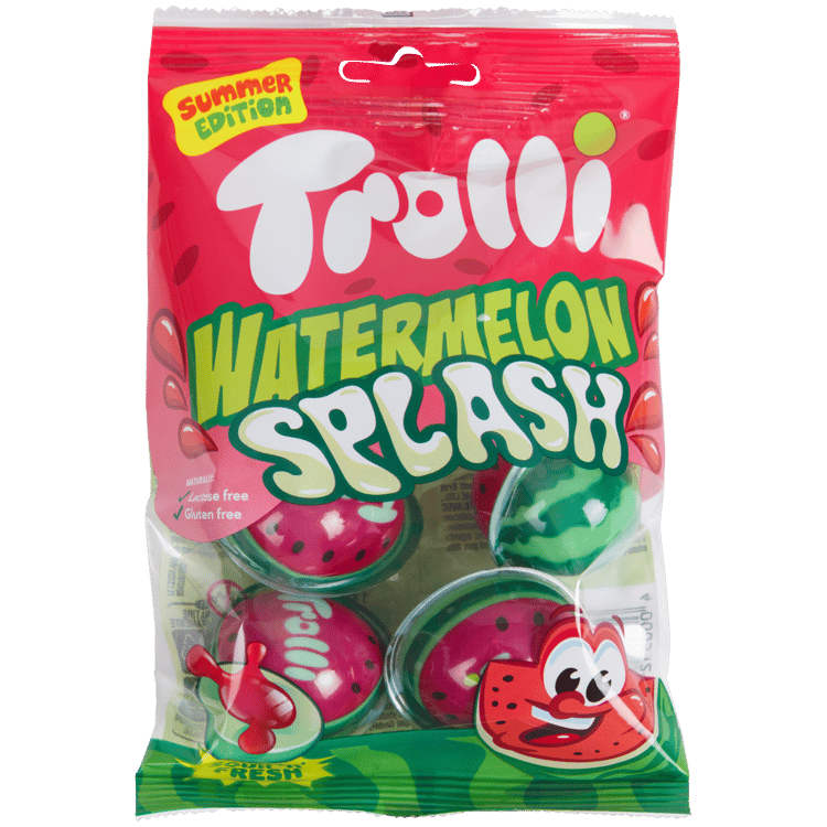 Trolli Splash Süßigkeiten Wassermelone
