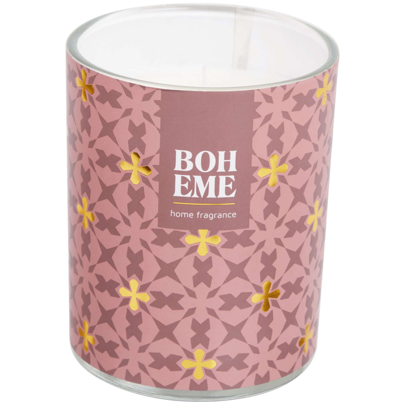 Bougie parfumée dans une boîte cadeau