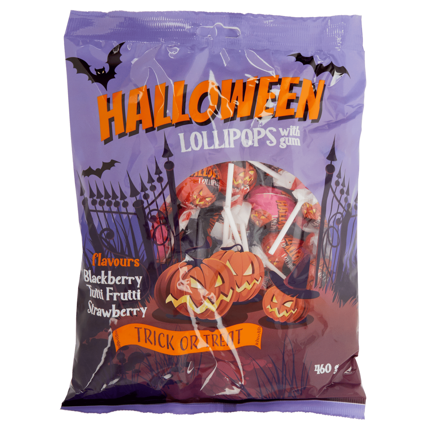 Halloweenská lízátka