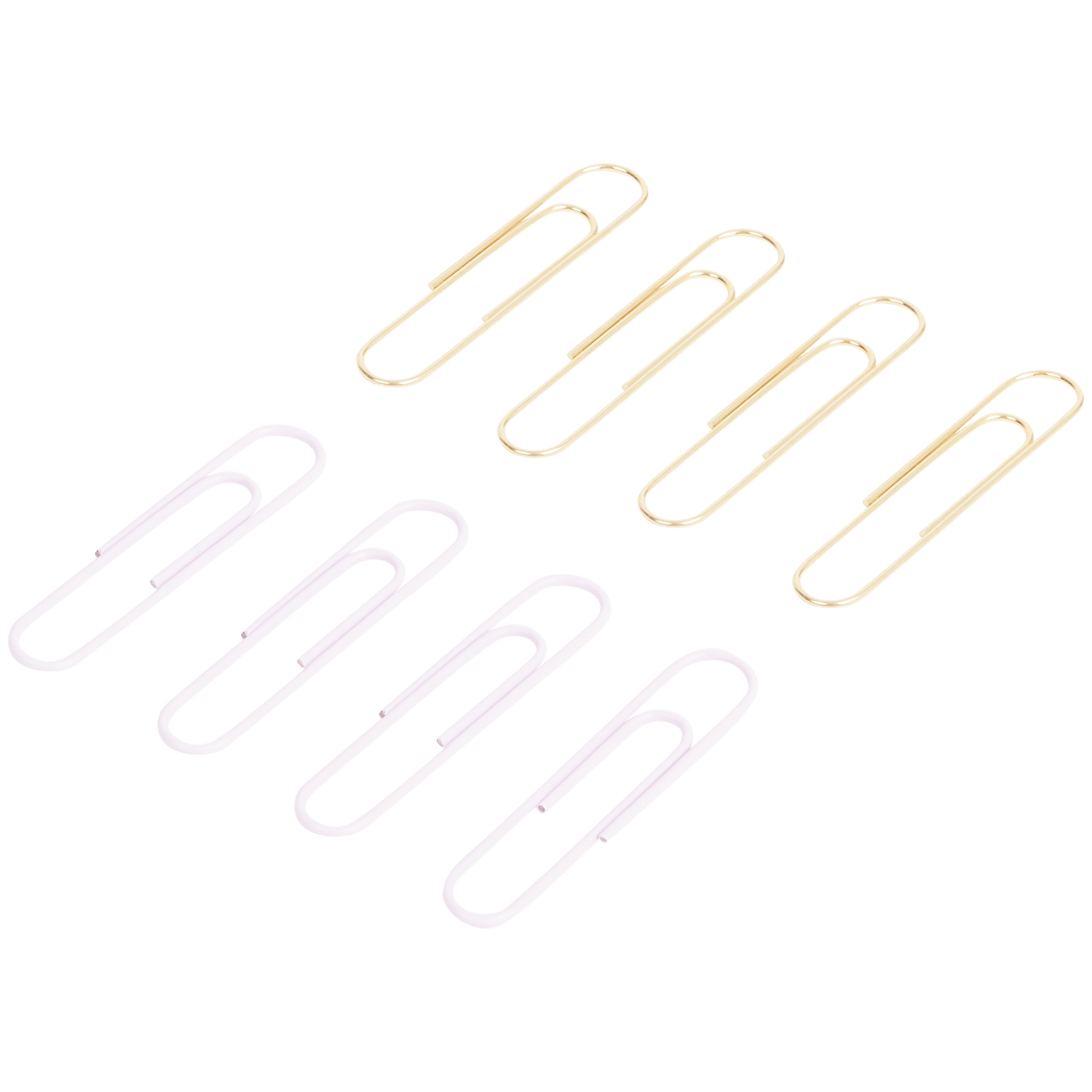 Paperclips of papierklemmen