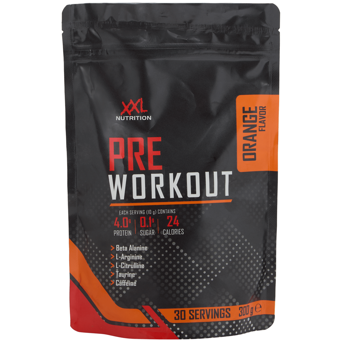 XXL Nutrition pre-workout Sinaasappel